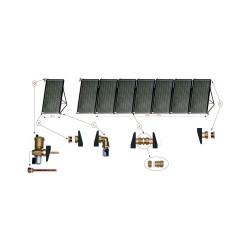 Accesorios de conexión para captadores solares planos LKN